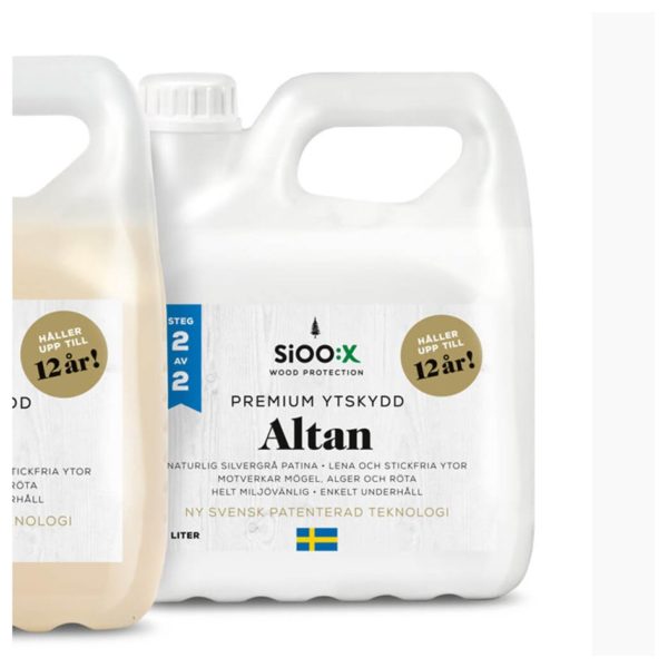Sioo:X Premium Ytskydd Altan finns hos Färghem din lokala färghandel online